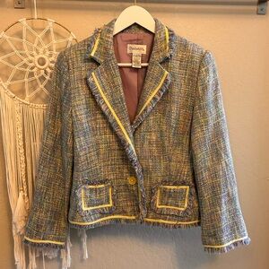 Chadwicks Pastel Tweed Blazer